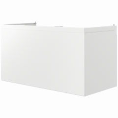 Duct cover KS3 closed side white