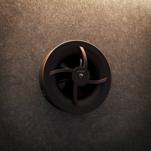 Koupelnový ventilátor Pro7 100 černý