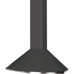 Kitchen hood Elegant E/F 60cm black