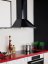 Kitchen hood Elegant E/F 60cm black